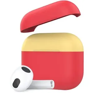 Ahastyle TPU kryt pre AirPods 3 Red-yellow