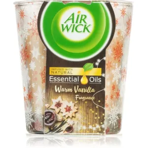 Air Wick Deco Essential Oil Infusion vôňa vanilkového pečiva sviečka 105g