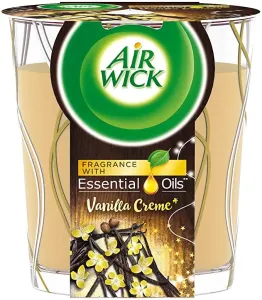 Air Wick Essential Oils Infusion DECOR Vanilla Creme sviečka 105g
