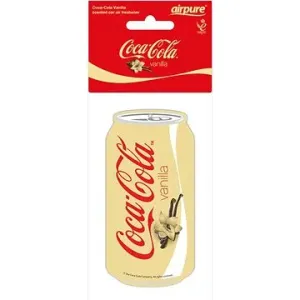 Airpure Coca-Cola závesná vôňa, vôňa Coca Cola Vanilla – plechovka