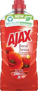 Čistiaci prostriedok pre domácnosť Ajax Floral Red tekutý 1l