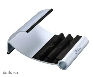 AKASA stojanček na tablet AK-NC054-BK, hliníkový, čierna