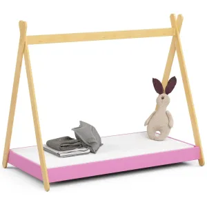 Expedo Detská posteľ  GALEN + matrac, 160x80, ružová