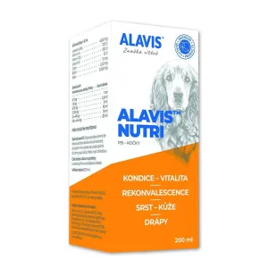 ALAVIS NUTRI olejová emulzia pre psy, mačky a fretky 1x200 ml