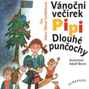 Vánoční večírek Pipi Dlouhé punčochy - Astrid Lindgrenová (mp3 audiokniha)