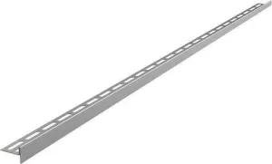 ALCAPLAST - Nerezová lišta pre spádovanú podlahu 1m, pravá h.dlažby 10mm matná APZ902M/1000