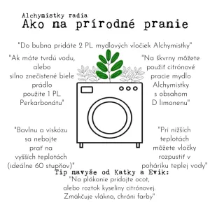 Mydlá na pranie Alchymistky
