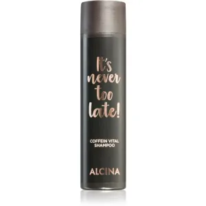 Alcina Kofeínový šampón It`s never too late! (Coffein Vital Shampoo) 250 ml