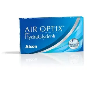 Air Optix Plus Hydraglyde (6 šošoviek) dioptrie: +0.50, zakrivenie: 8.60