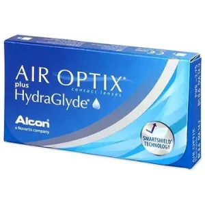 Air Optix Plus HydraGlyde (6 šošoviek dioptrie: -3.50, zakrivenie: 8.60