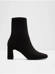 Členkové topánky Aldo Marcella dámske, čierna farba, na podpätku, 13474673.Marcella #6068490