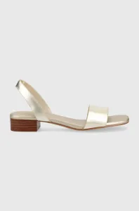Kožené sandále Aldo Dorenna dámske, zlatá farba,, 13578727
