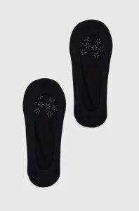 Ponožky Aldo 2-pak dámske, čierna farba
