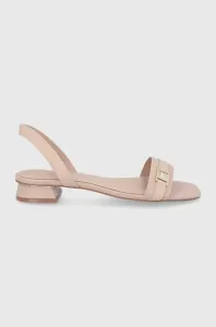 Sandále Aldo Crescenta dámske, béžová farba, #199708