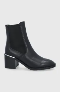 Topánky Chelsea Aldo dámske, čierna farba, na podpätku #7789554
