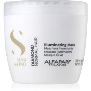 ALFAPARF MILANO Rozjasňujúca maska pre normálne vlasy Semi di Lino Diamond (Illuminating Mask) 500 ml