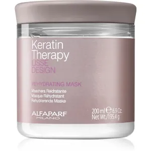 Alfaparf Milano Keratin Therapy Lisse Design rehydratačná maska pre všetky typy vlasov 200 ml