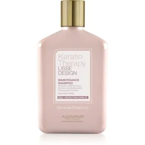 ALFAPARF MILANO Keratin Therapy Lisse Design Maintenance 250 ml šampón pre ženy na všetky typy vlasov