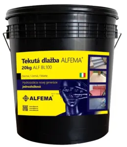 ALFEMA ALF BL100 - Tekutá dlažba alfema - bordová 20 kg