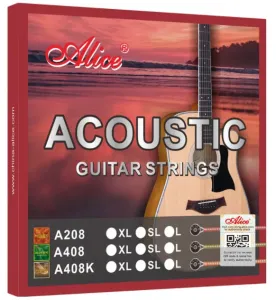 Alice A408-L Acoustic Guitar Strings, Light