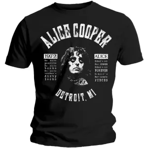 Alice Cooper tričko School's Out Lyrics Čierna XL