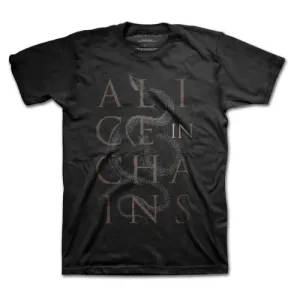 Alice In Chains tričko Snakes Čierna XL