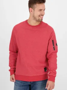 Red Mens Sweatshirt Alife and Kickin - Men #1042934
