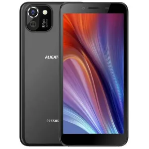Mobilný telefón Aligator S5550 Duo 16GB, čierna