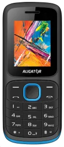 Aligator D210 Dual SIM, Čierno-modrý - porušené balenie