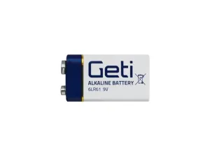 Batéria 9V (6LR61) alkalická Geti #3751474