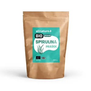 Allnature Spirulina BIO prírodný antioxidant v BIO kvalite 250 g