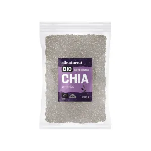 Allnature Chia semienka Bio, 500 ml