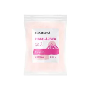Allnature Himalájska soľ ružová jemná, 1 x 500 g