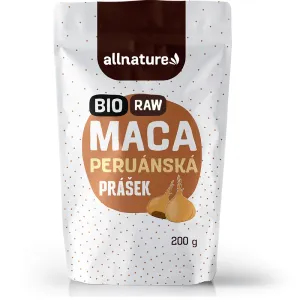 ALLNATURE Maca peruánska prášok BIO / RAW 200 g