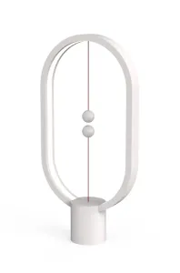 Lampa stolní ALLOCACOC Heng Balance Lamp Ellipse Plastic DH0075WT