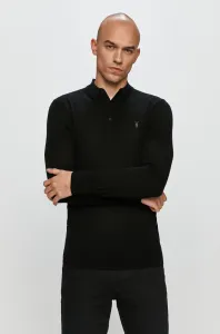 AllSaints - Tričko s dlhým rukávom Mode Merino LS Polo #162041
