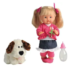 Alltoys hovoriaca bábika Nena so psíkom 36 cm