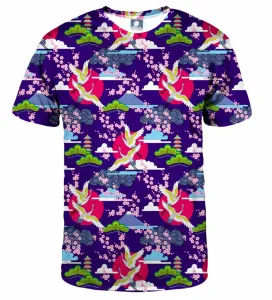 Aloha From Deer Unisex's Colorful Cranes T-Shirt TSH AFD914