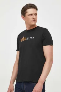 Čierne tričká Alpha Industries