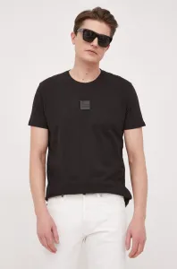 Bavlnené tričko Alpha Industries čierna farba, jednofarebné #8835383