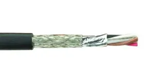 Alpha Wire 6458 Bk005 Coax Cable, Rg6, 18Awg, 75Ohm, 30M