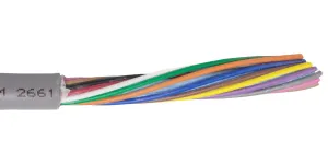 Alpha Wire 86105 Sl001 Unshld Cable, 5Cond, 0.14Mm2, 305M