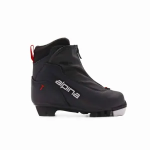 Alpina T 5 PLUS JR Detská obuv na bežecké lyžovanie, čierna, veľkosť