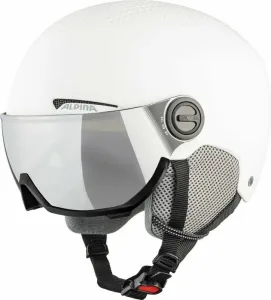 Alpina Arber Visor Q-Lite Ski Helmet White Matt L Lyžiarska prilba