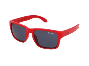 Alpina Sports MITZO chlapčenské slnečné okuliare, červená, veľkosť