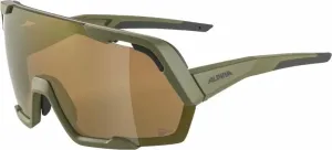 Alpina Rocket Bold Q-Lite Olive Matt/Bronce Cyklistické okuliare