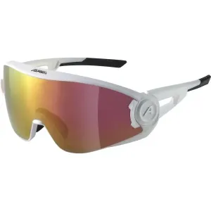 Alpina Sports 5W1NG QV Fotochromatické slnečné okuliare, biela, veľkosť