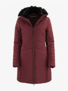 ALPINE PRO CERHA Dámsky kabát, červená, veľkosť #5150369