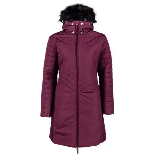 ALPINE PRO CYBELA Dámsky zimný kabát, vínová, veľkosť #4908281