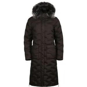 ALPINE PRO KOFRA Dámsky kabát, čierna, veľkosť #8378598